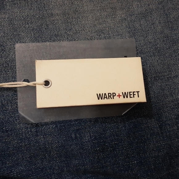 Warp+weft CDG Paris cigarette women high rise button fly jean  31 Casual retro - Picture 5 of 13